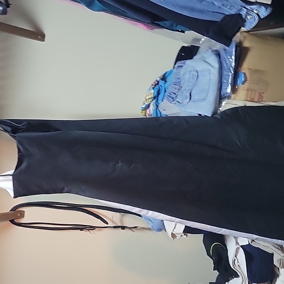 Status Classic Gown Black White Size 7 - Picture 4 of 7